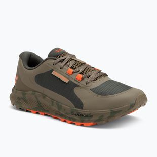Buty do biegania męskie Under Armour Charged Bandit Trail 3 marine od green/bayou/ares red