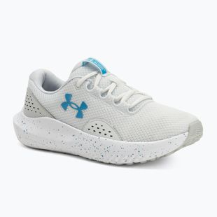 Buty do biegania damskie Under Armour Charged Surge 4 distant gray/halo gray/ether blue