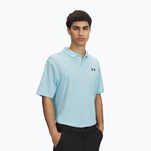 Koszulka polo męska Under Armour Matchplay Polo stream/black
