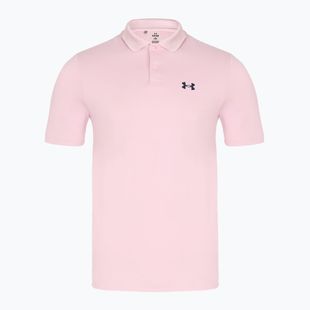 Koszulka polo męska Under Armour Matchplay Polo prime pink/midnight navy