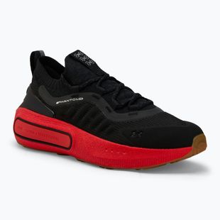 Buty męskie Under Armour Phantom 4 black/lava red/metallic silver