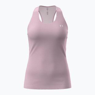 Koszulka treningowa damska Under Armour HeatGear Armour Racer prime pink/white