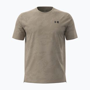 Koszulka treningowa męska Under Armour Tech Vent Jcqrd city khaki/black