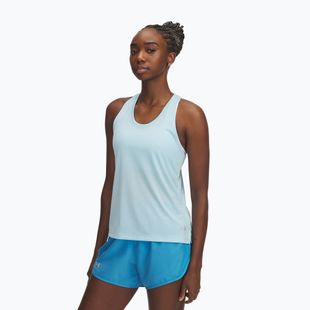 Koszulka do biegania damska Under Armour Launch Singlet stream/reflective