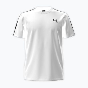 Koszulka treningowa męska Under Armour Icon Heavyweight Tee Taping white/black