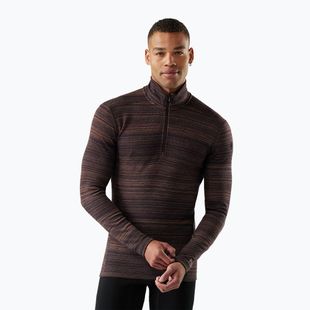 Bluza termoaktywna męska Smartwool Classic Thermal Merino Base Layer 1/4 Zip Boxed mink color shift