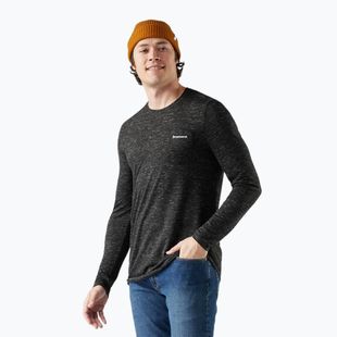 Longsleeve męski Smartwool Merino Hemp Blend Gear Up Graphic black heather