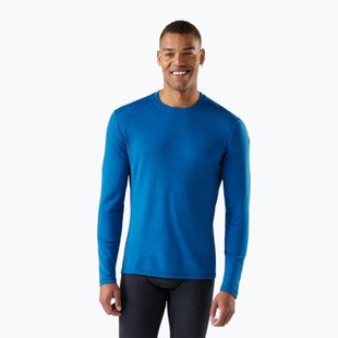 Longsleeve termoaktywny męski Smartwool Merino 250 Baselayer Crew Boxed nival blue