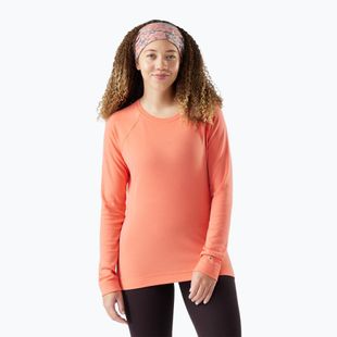 Longsleeve termoaktywny damski Smartwool Merino 250 Baselayer Crew Boxed coral reef