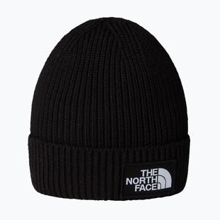 Czapka zimowa dziecięca The North Face Logo Box Cuffed black