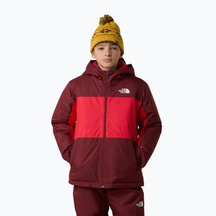 Kurtka narciarska dziecięca The North Face Freedom Insulated sumac/ red