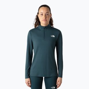 Bluza damska The North Face Flex 1/4 Zip Slim deep cypress