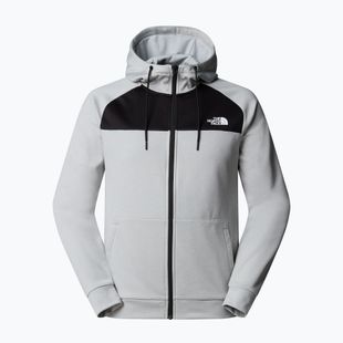 Bluza męska The North Face Reaxion Fleece Full Zip Hoodie high rise grey light heather