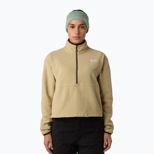 Bluza damska The North Face Glacier Fleece 1/2 Zip Short khaki stone