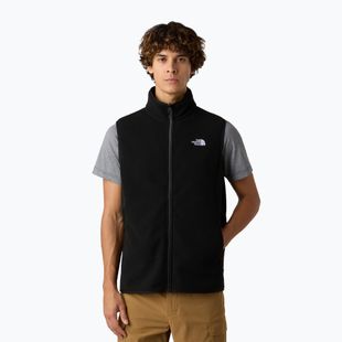 Bezrękawnik męski The North Face Glacier Fleece black