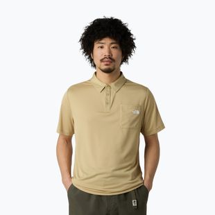 Koszulka polo męska The North Face New Tanken Polo khaki stone