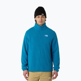 Bluza polarowa męska The North Face Glacier Fleece 1/4 Zip dusk blue