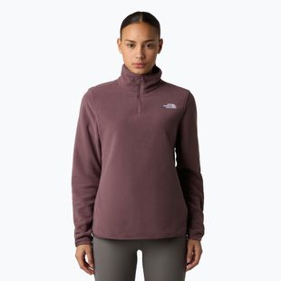 Bluza polarowa damska The North Face Glacier Fleece 1/4 Zip tawny quartz