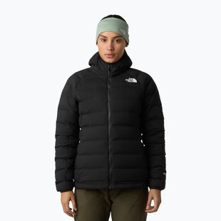 Kurtka puchowa damska The North Face Abseil Stretch Down Hoodie black