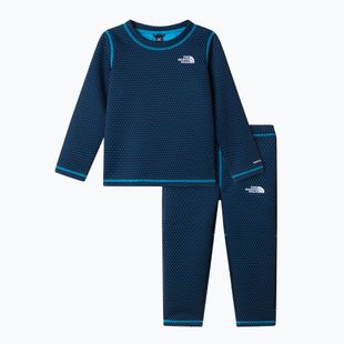 Komplet bielizny termoaktywnej dziecięcej The North Face Dotknit Thermal summit navy/meridian blue