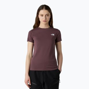 Koszulka damska The North Face Simple Dome Slim tawny quartz