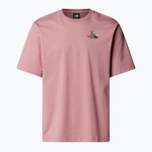 Koszulka męska The North Face Flower Dome Relaxed Graphic nostalgia rose