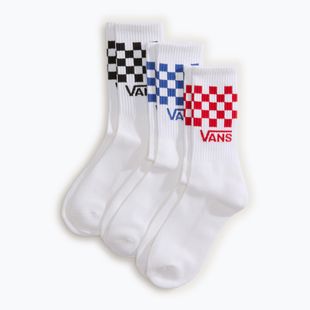 Skarpety Vans Classic Check Crew 3 pary white