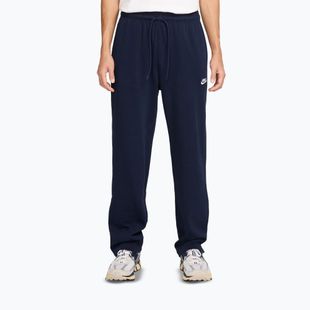 Spodnie męskie Nike Sportswear Club Knit Open-Hem obsidian/white