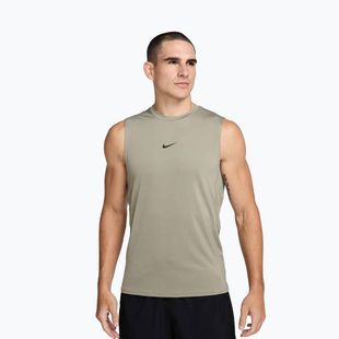 Koszulka treningowa męska Nike Pro Dri-Fit Sleeveless Top light army/black