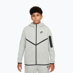 Bluza dziecięca Nike Sportswear Tech Fleece Full-Zip dark grey heather/black/black