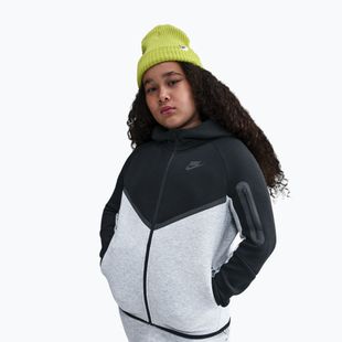 Bluza dziecięca Nike Sportswear Tech Fleece Full-Zip dark grey heather/black/black/black