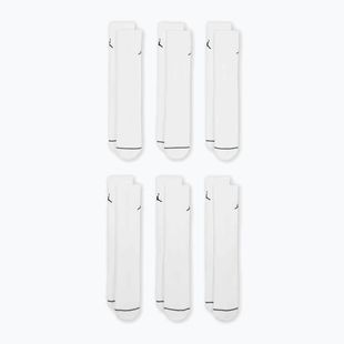 Skarpety  Jordan Everyday Cushioned Crew 6 par white/black