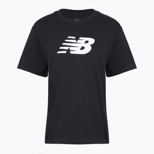 Koszulka damska New Balance Sport Jersey Relaxed Logo black/white