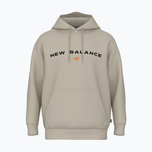 Bluza męska New Balance Reimagine Fleece Hraphic Hoody timberwolff