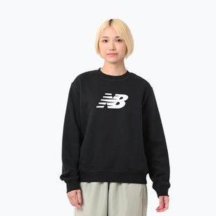 Bluza damska New Balance Sport Fleece Logo Crew black