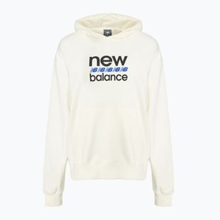 Bluza damska New Balance Sport Graphic French Terry Hoodie seasait