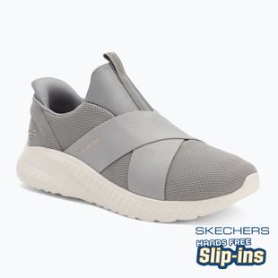 Buty damskie SKECHERS Bobs Squad Chaos Your Moment gray
