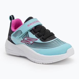 Buty dziecięce SKECHERS Microspec Advance aqua/purple