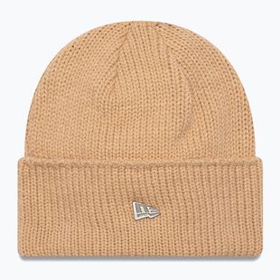 Czapka zimowa New Era Ne Wide Beanie med beige