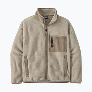 Bluza polarowa damska Patagonia Synch oatmeal heather w/seabird grey