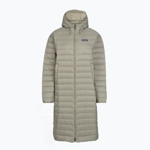 Płaszcz puchowy damski Patagonia Recycled Down Sweater Parka river rock green