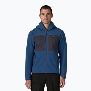 Kurtka softshell męska Patagonia R2 TechFace Hoody clement blue