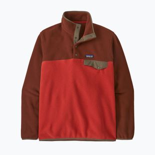 Bluza trekkingowa męska Patagonia LW Synch Snap-T P/O amanita red