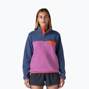 Bluza trekkingowa damska Patagonia LW Synch Snap-T P/O brisk purple