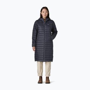 Płaszcz puchowy damski Patagonia Recycled Down Sweater Parka sunken blue