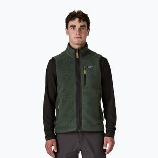 Bezrękawnik męski Patagonia Retro Pile Fleece old growth green