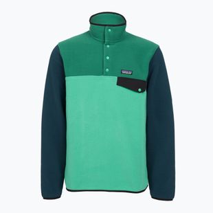 Bluza trekkingowa męska Patagonia LW Synch Snap-T P/O aqua stone