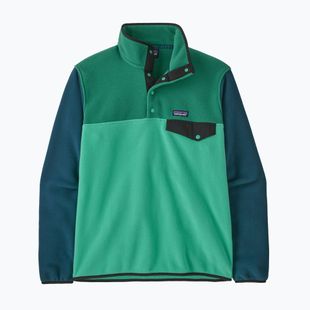 Bluza trekkingowa męska Patagonia LW Synch Snap-T P/O aqua stone