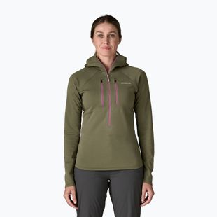 Bluza damska Patagonia R1 Ultralight Hoody basin green