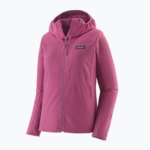 Kurtka softshell damska Patagonia R1 CrossStrata Hoody faded magenta
